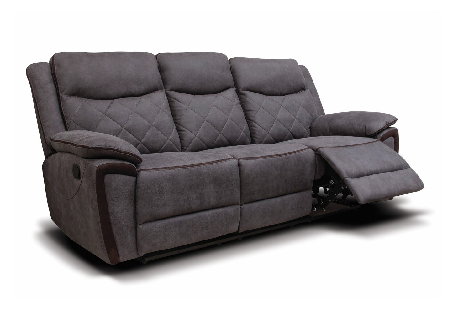Lynx Fabric Sofa - Dark Grey