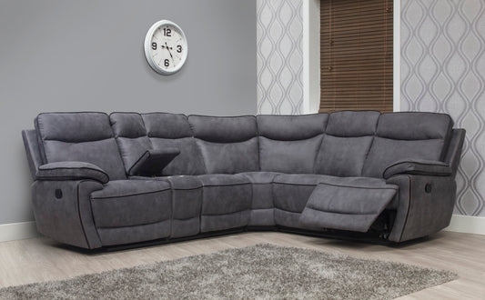 Lotus Fabric Sofa - Charcoal